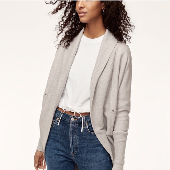 Aritzia Sweaters - ARITZIA WILFRED Diderot Cocoon Gray Cardigan XS